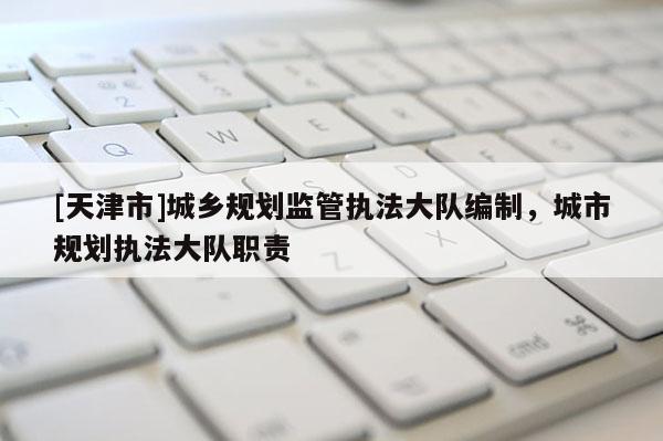 [天津市]城乡规划监管执法大队编制，城市规划执法大队职责