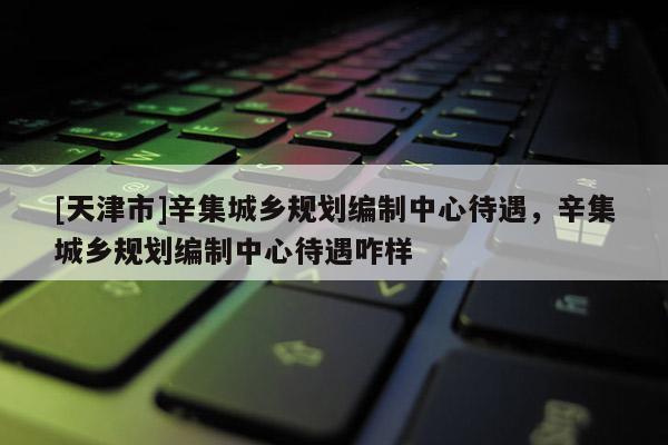 [天津市]辛集城乡规划编制中心待遇，辛集城乡规划编制中心待遇咋样