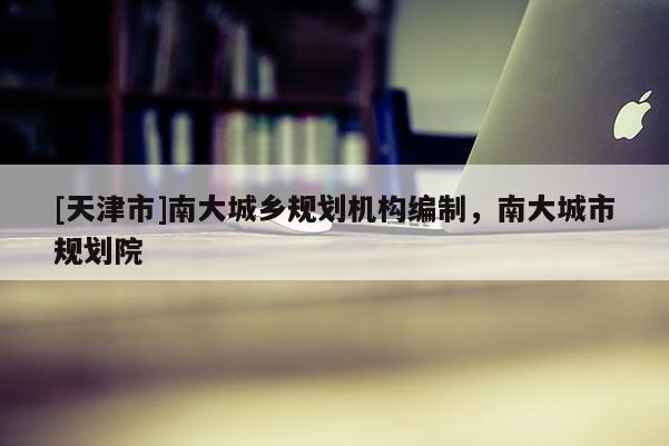 [天津市]南大城乡规划机构编制，南大城市规划院