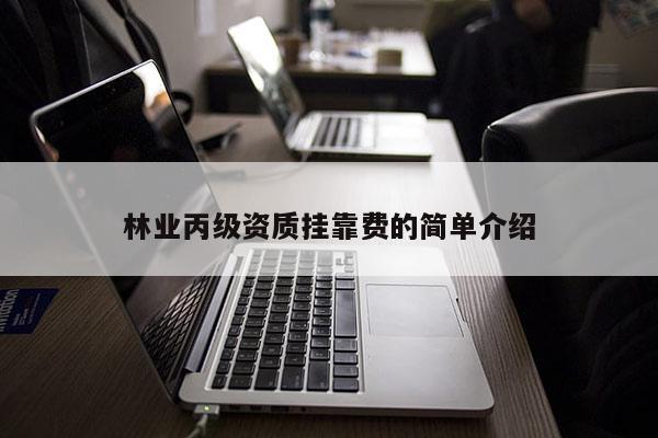 林业丙级资质挂靠费的简单介绍