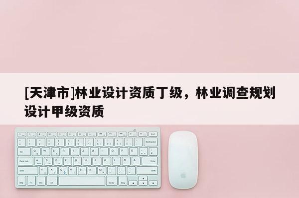[天津市]林业设计资质丁级，林业调查规划设计甲级资质