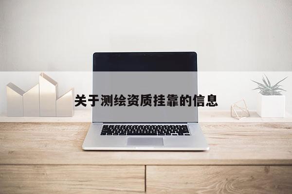 关于测绘资质挂靠的信息