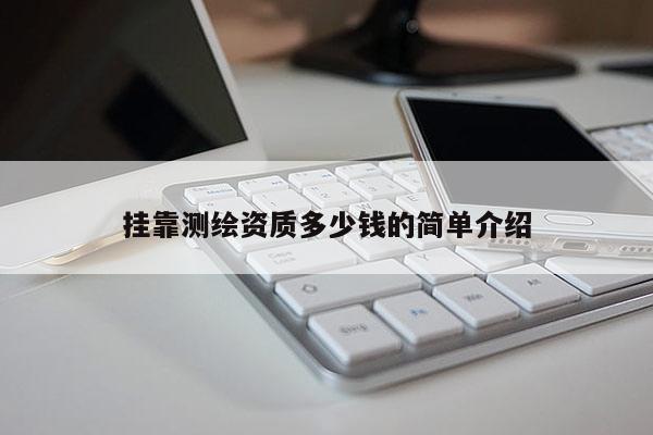 挂靠测绘资质多少钱的简单介绍