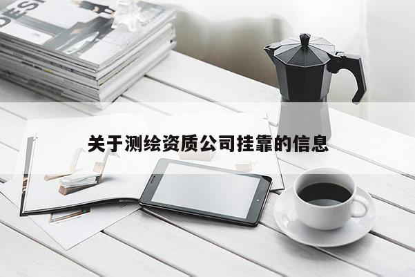 关于测绘资质公司挂靠的信息