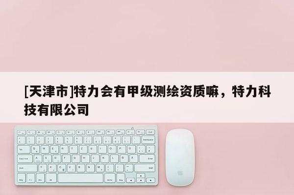 [天津市]特力会有甲级测绘资质嘛，特力科技有限公司