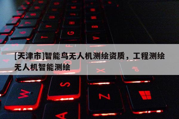 [天津市]智能鸟无人机测绘资质，工程测绘无人机智能测绘